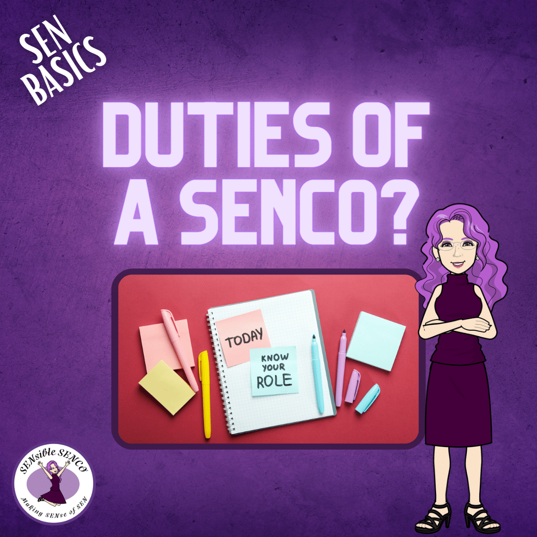 Duties of a SENCO - SEN basics - what should a SENCO do?