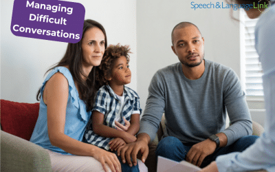 Managing difficult conversations with about SLCN